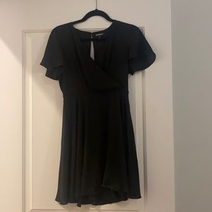 Simple black dress